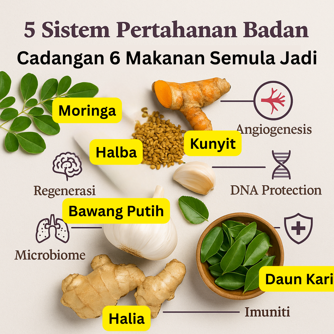 Pemakanan Yang Sokong Sistem Pertahanan Badan
